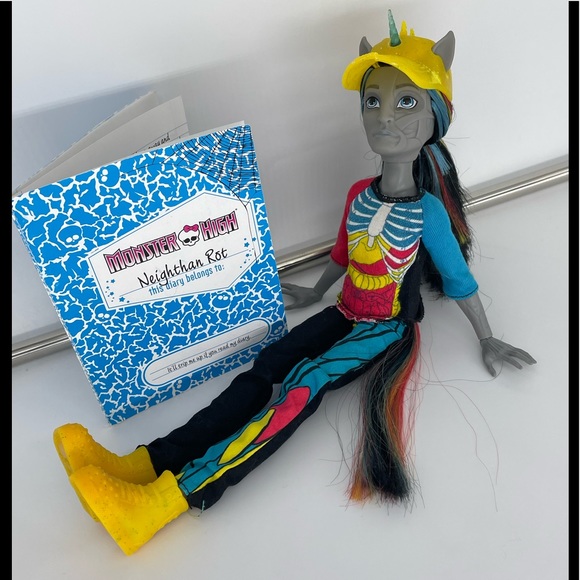 monster high Other - Monster High Neighthan Rot Manster Doll, Freaky Fusion Series
